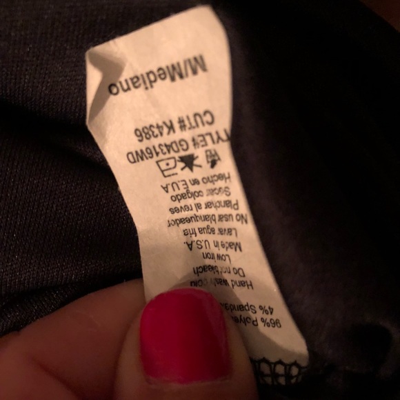 Navy shimmering dress - Picture 4 of 4